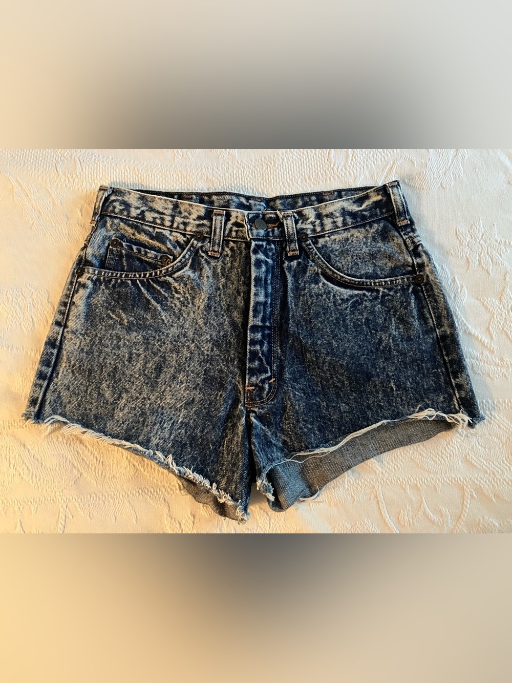 IKEDA Tokyo | Vintage | Acid Wash Denim Shorts | S | made in Canada